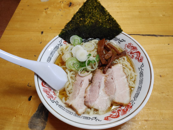 「いりこ中華そば　和え玉　800+200円」@福島屋の写真