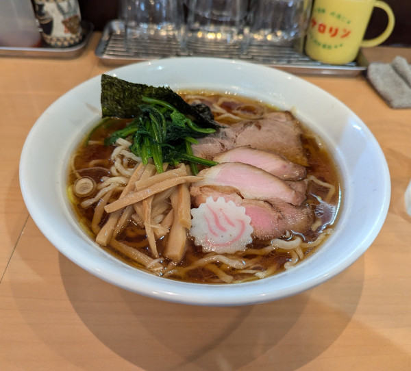 「魂の中華そば（醤油）」@魂麺の写真