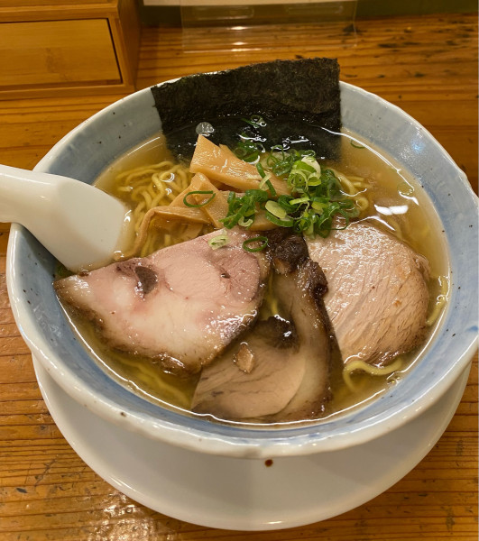 「[限定]中華そば塩〜ズワイガニ・鶏豚出汁¥1100」@永明中華そば店の写真