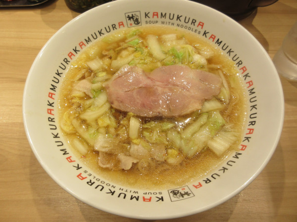 「おいしいラーメン(850円)」@どうとんぼり神座 中野サンモール店の写真