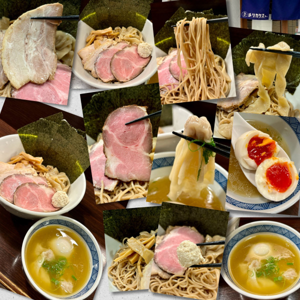 「特製鶏つけそば（塩）1550円」@麺屋 ルリカケスの写真