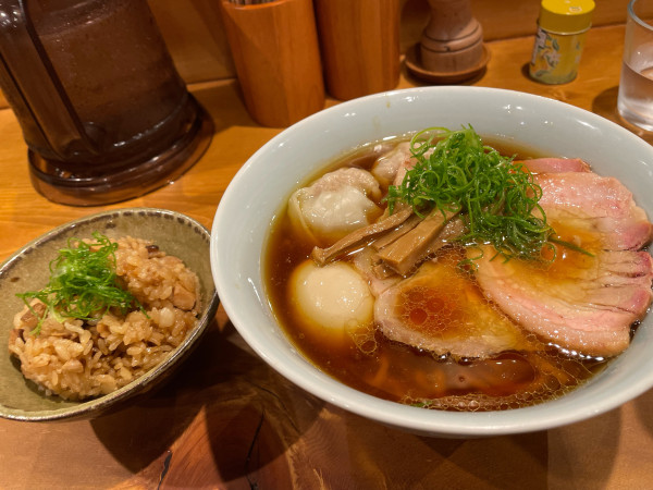 「特製(豚チャーシュー)中華そば」@中華そば しば田の写真