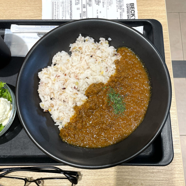 「国産ジビエ 鹿肉カレー」@BECK'S COFFEE SHOP 町田店の写真