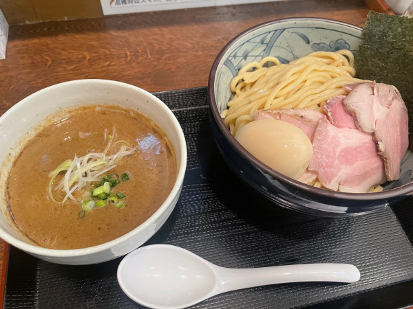 「特製鶏魚介つけそば(中盛)」@つけそば 九六の写真