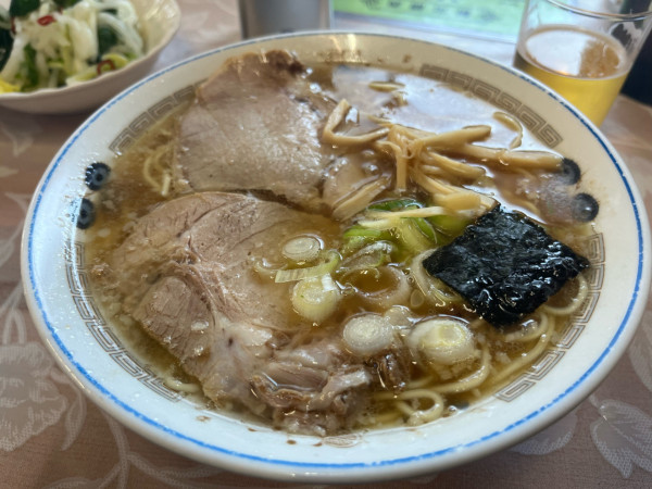 「ラーメン（半チャーハン）」@チーナン食堂の写真