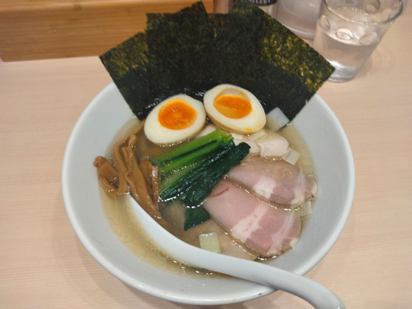 「特製中華ソバ(塩)手揉み¥1450-」@中華ソバ ちゃるめの写真