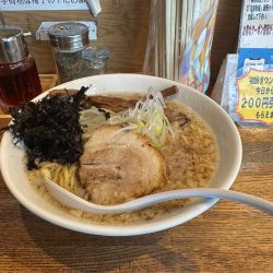 背脂煮干（太麺）