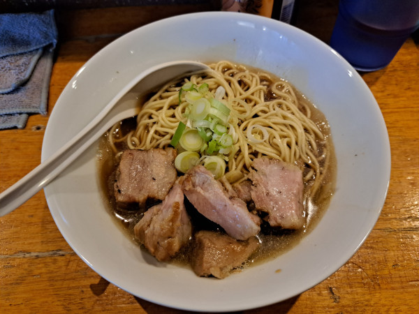 「比内前地鶏肉そば」@自家製麺 伊藤の写真