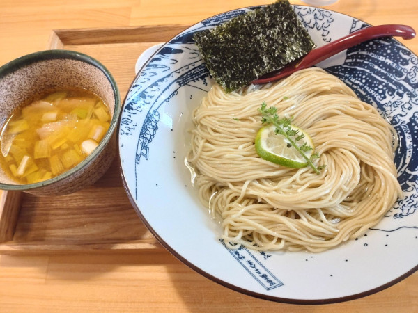 「昆布水つけ麺大盛　塩」@KUMAGAYA RAMEN STANDの写真