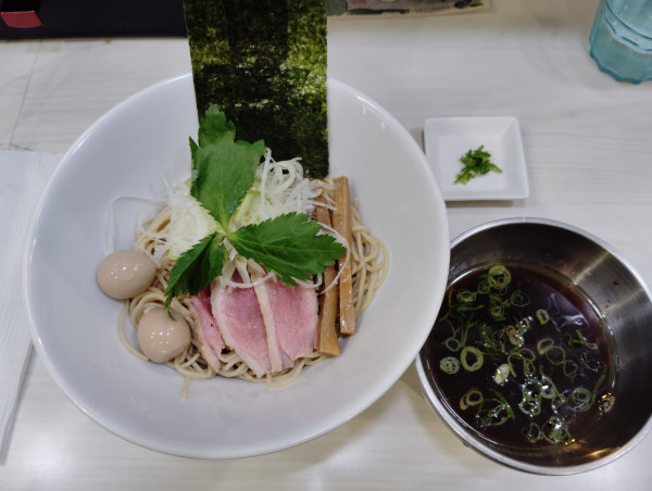 「鴨つけそば　　　　1050円」@麺や 魁星の写真