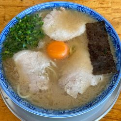 月見ラーメン　710円