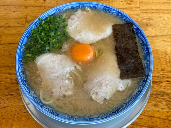 「月見ラーメン　710円」@竜里の写真