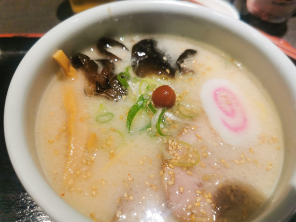 「チビしおラーメン」@らーめん山頭火 旭川本店の写真