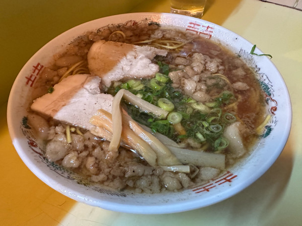 「中華そば（並）700円」@つたふじ 本店の写真