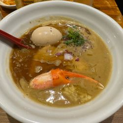 8周年50食限定　蟹✖️味噌らーめん