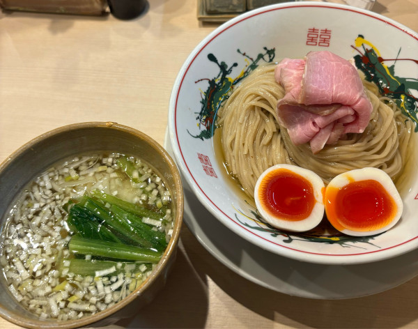 「特製鰹昆布水つけ麺」@つけめん金龍の写真