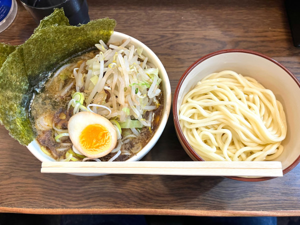 「つけそば十八（おはこ盛）小」@麺舗十六の写真