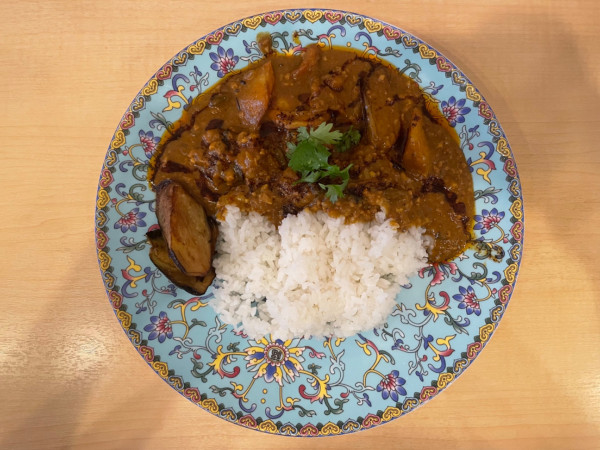 「ザラクカレー」@たんたん麺とえび焼売 金威 下北沢店の写真