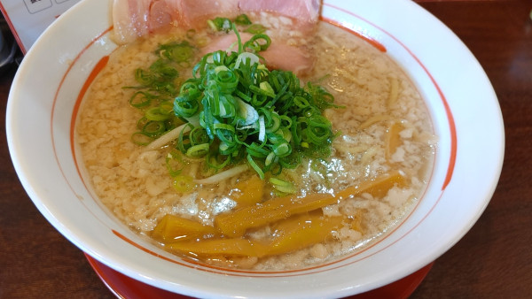 「背脂らあめん」@豊潤らあめん 三代目 紀守の写真