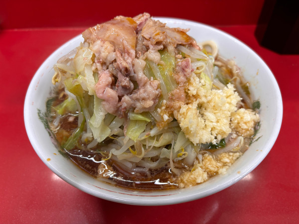 「麺半分豚1枚」@ラーメン二郎 越谷店の写真