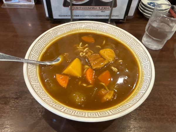 「カレーラーメン」@大衆食堂 正広の写真