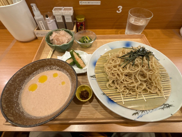 「くるみだれせいろ」@しののめヌードルの写真