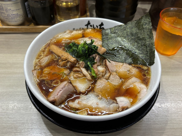 「正油チャーシューメン」@ラーメン たいちの写真
