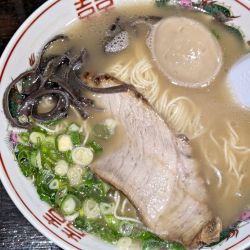とんこつラーメン＋味玉