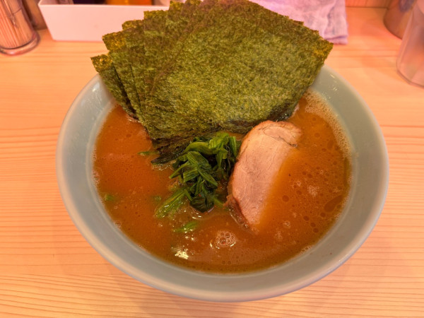 「らーめん＋のり」@家系 武の極みの写真