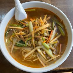 辛いザーサイソバ