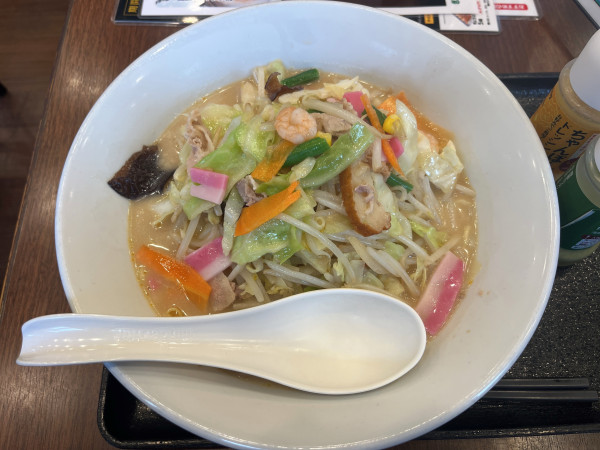 「野菜たっぷりちゃんぽん 麺2倍　1110円」@長崎ちゃんぽん リンガーハット 千葉行徳店の写真
