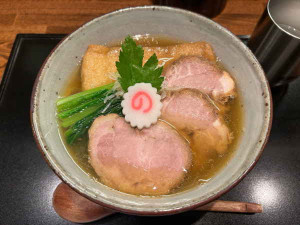 「中華蕎麦+チャーシュー(2枚)」@中華蕎麦 きつねの写真