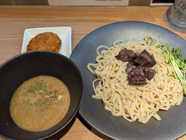 「限定麺　シャンピニオンつけsoba」@鶏Soba Toraやの写真