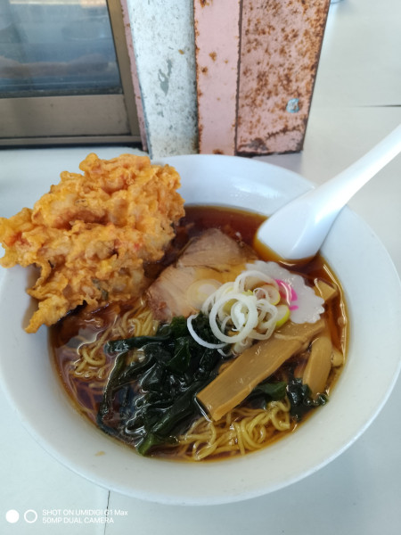 「天ぷらラーメン」@東武ラーメンの写真