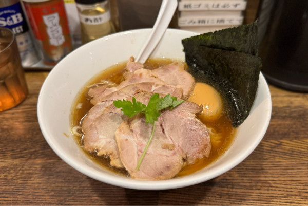 「特製平子煮干そば¥1200」@新橋 纏の写真