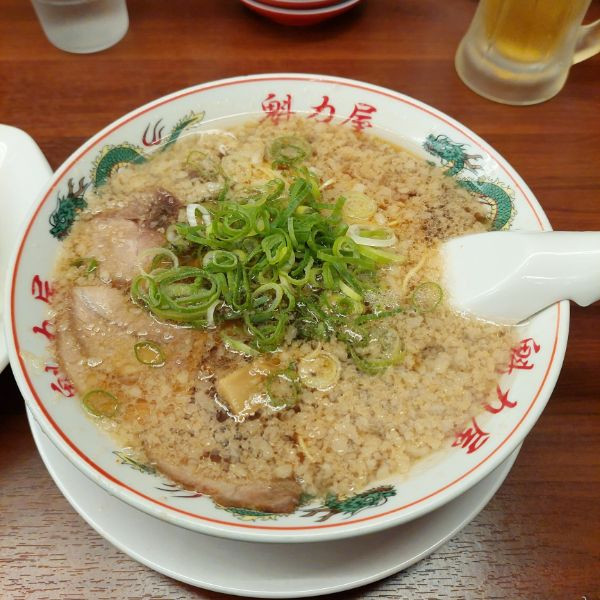 「醤油ラーメン＋チャーハン並＋ピール」@ラーメン魁力屋 五反田店の写真
