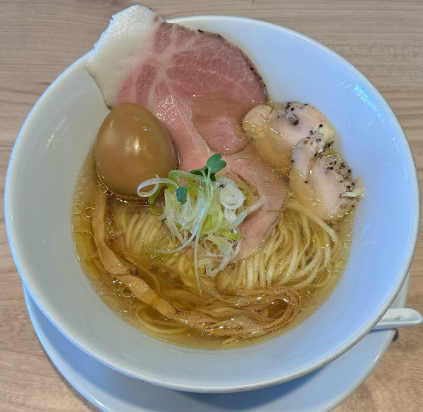 「琥珀➕味玉」@醍ぶ 本店の写真