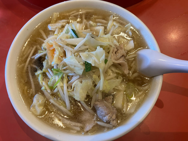 「タンメン大盛り　950円(800＋150)」@八丁軒の写真