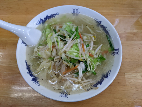 「タンメン：570円」@中華そば ますやの写真