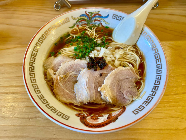 「青唐中華そば ＋ 無限替え玉」@麺尊RAGE中野腕刀の写真