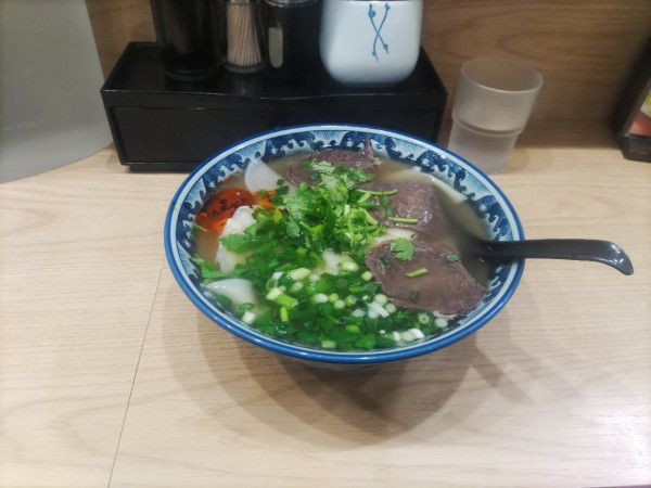 「蘭州拉麺」@火焔山蘭州拉麺 池袋店の写真