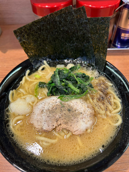「ラーメン」@横濱家系ラーメン 馬場壱家 風の陣の写真