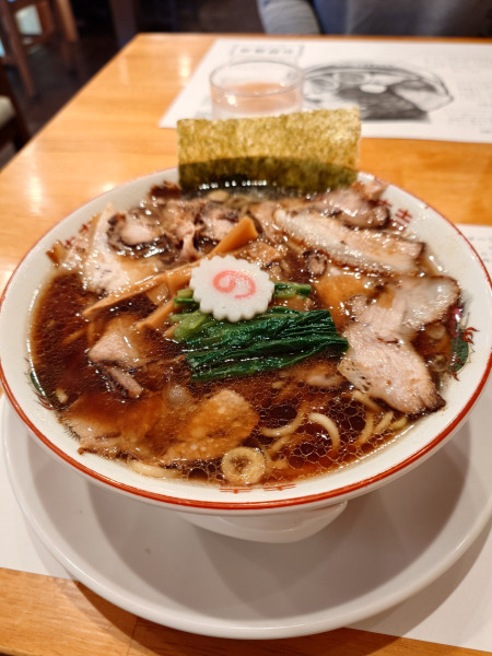 「生姜醤油チャーシュー麺」@小野商店の写真