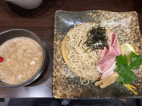 「【限定】濃厚烏賊つけそば（大盛り）」@寿製麺 よしかわ 西台駅前店の写真