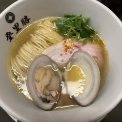 はまぐり塩らぁめん(1,900円)