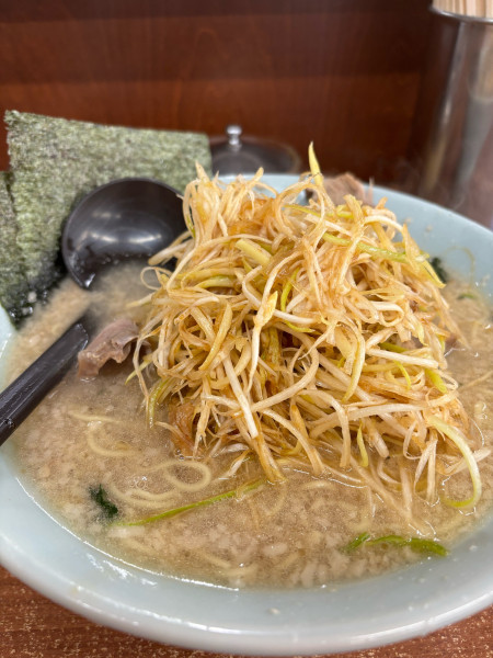 「ネギチャーシュー　中」@ラーメンショップ 大木店の写真