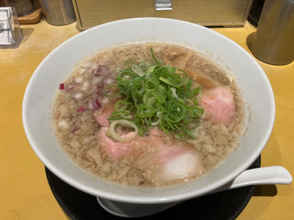 「背脂煮干そば 1,030円」@セアブラノ神 slurpの写真