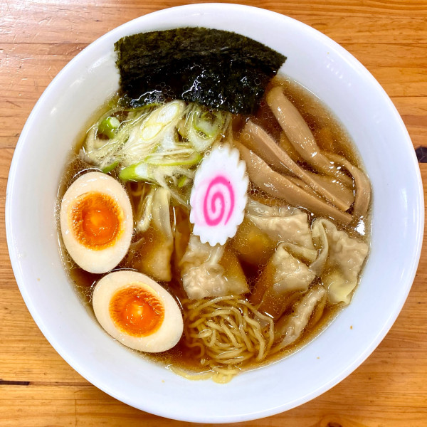「わんたんめん ¥780円（味付煮玉子＋120円）」@らぁめん 和の写真