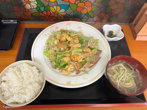 「フーチャンプル、そば付き」@宮ら美の写真