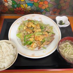 フーチャンプル、そば付き